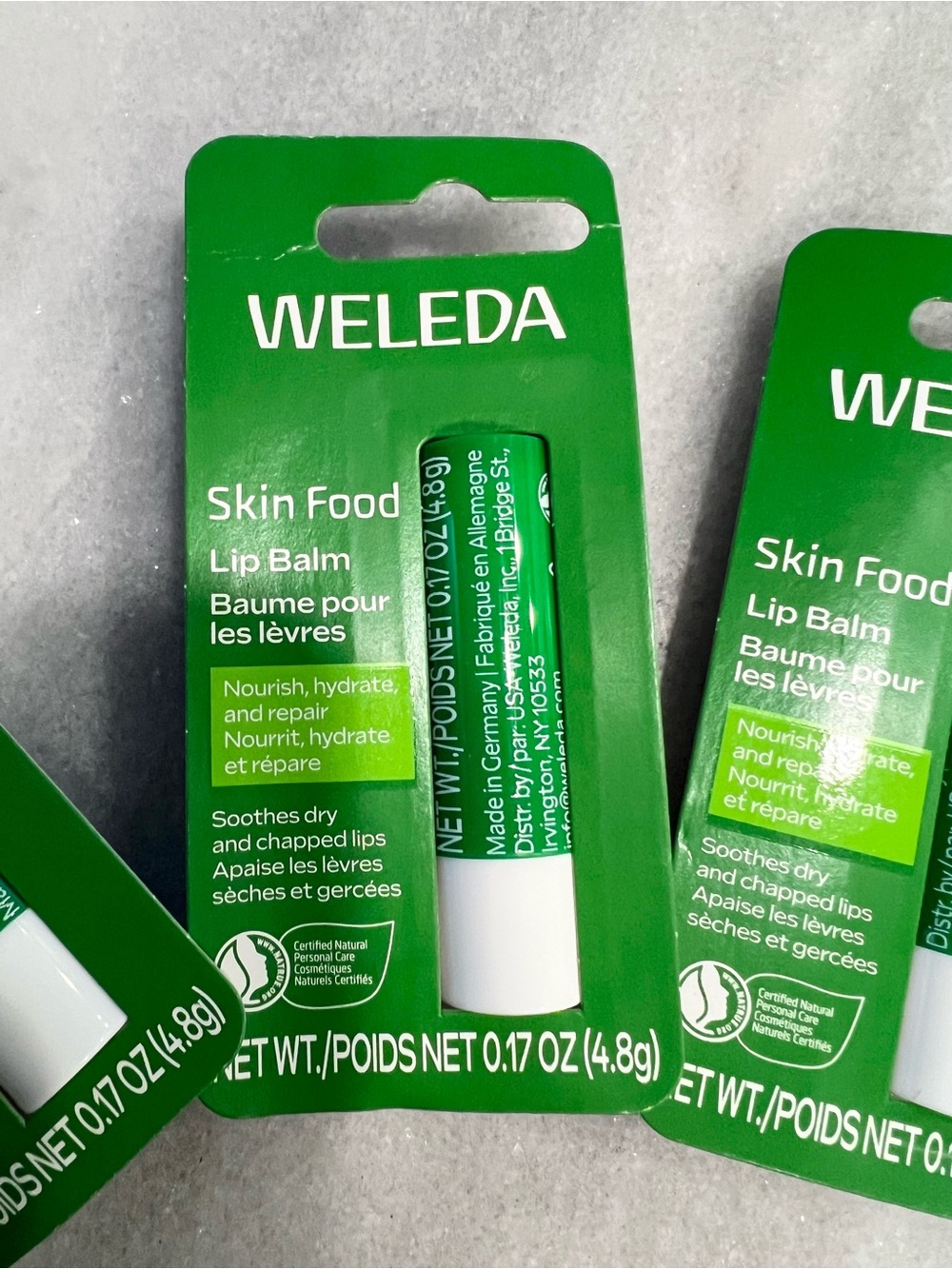 Weleda Skin Food Lip Balm — 4 for $25